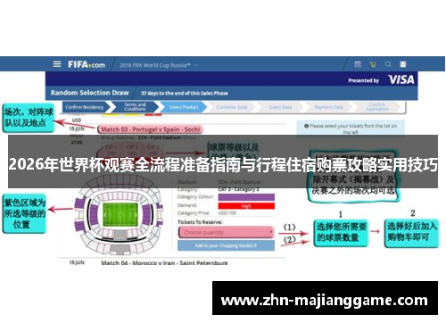 2026年世界杯观赛全流程准备指南与行程住宿购票攻略实用技巧